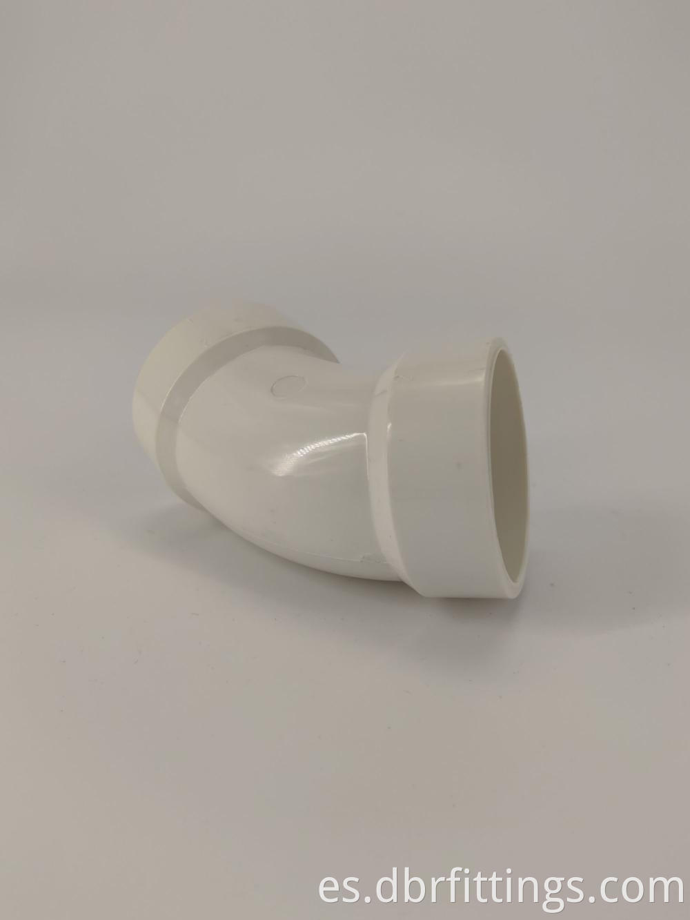 PVC fittings DWV 45 ELBOW for Plumbers